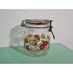 ARC Glass Spice of Life Canister, 3/4 Liter Glass Canister